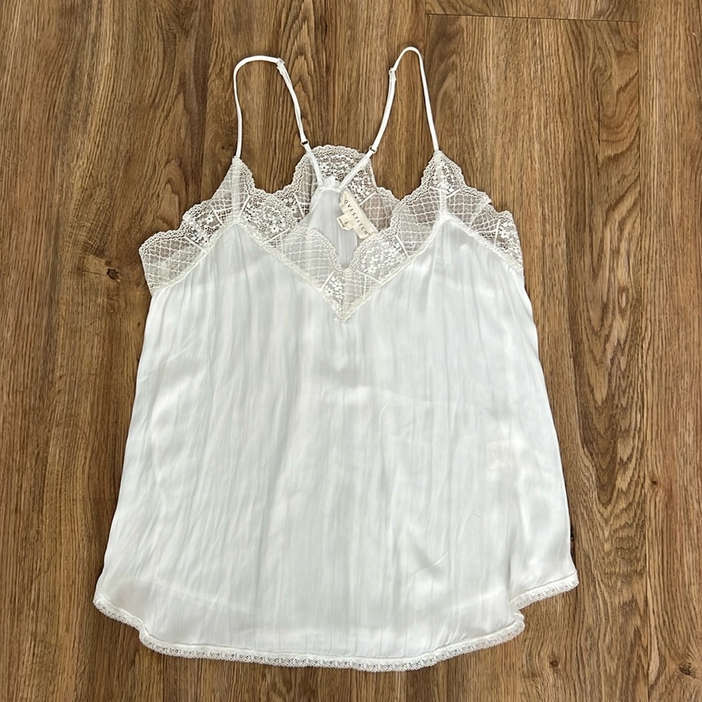 White Laci Cami